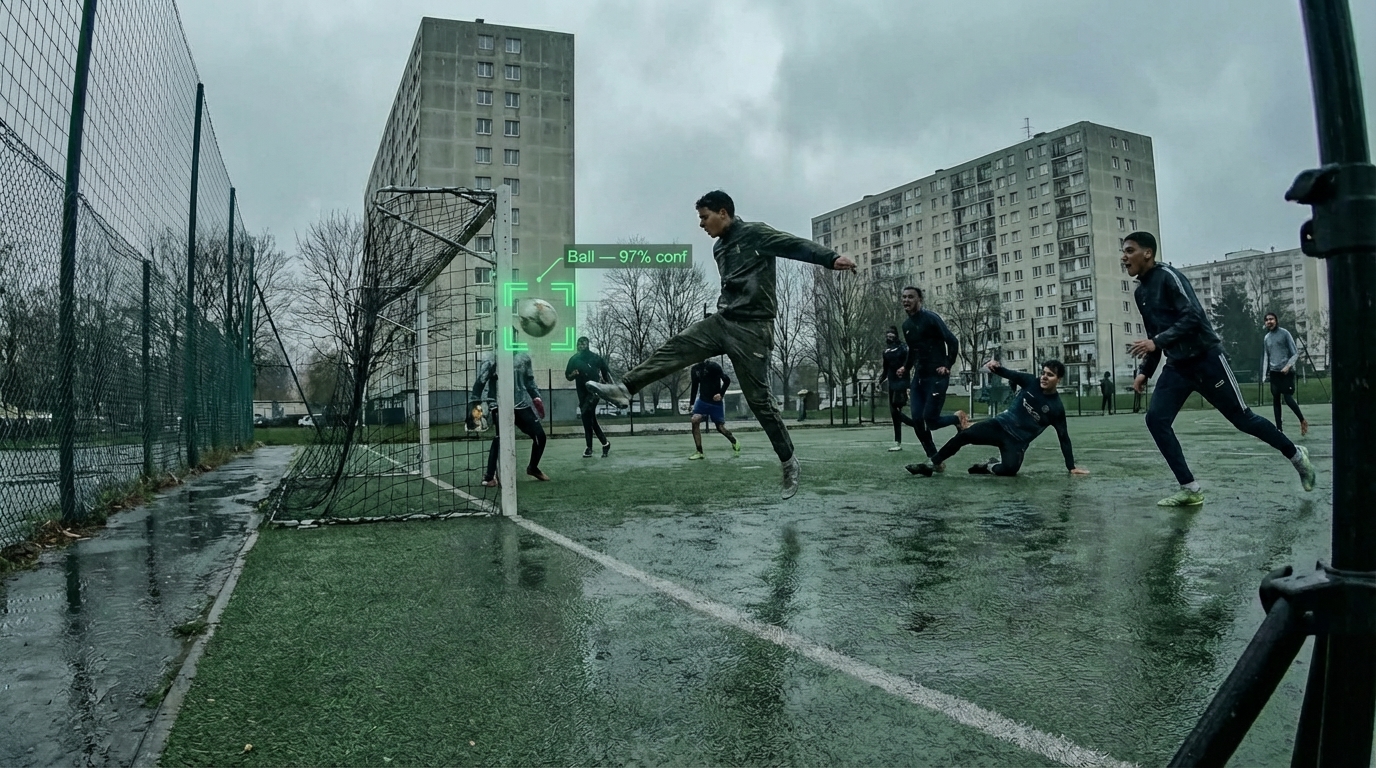 Street football AI detection